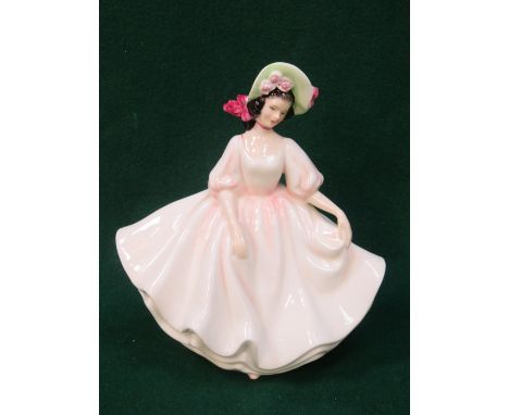 ROYAL DOULTON GLAZED CERAMIC FIGURE- SUNDAY BEST, HN2698