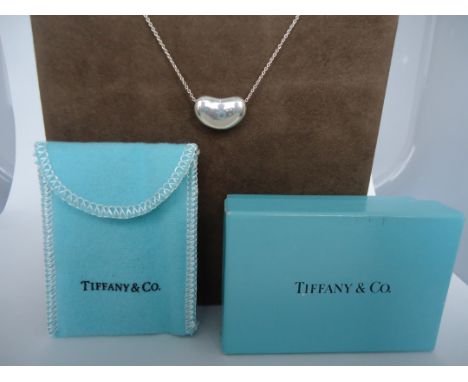 Genuine Tiffany pendant.
925 sterling silver                                                                               We