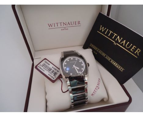 Wittnauer Ceramic Men's Watch 12E008, 49 real diamonds case diameter 40mm Comes with and price tag still on Display model and
