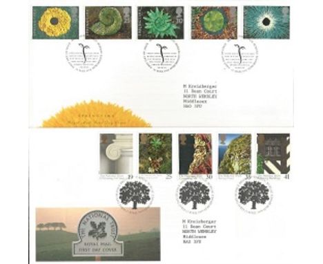 GB First Day Cover Collection. Nearly 100 GB first day covers, 1983 - 1995, face value approx £150. 