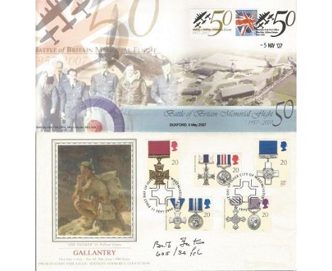 Battle of Britain Signed Covers Collection. Album containing around 15+ covers, and around 30 signed labels. Most of these ar