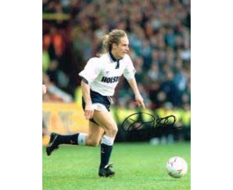 Paul Walsh Tottenham Hotspur Signed 10 X 8