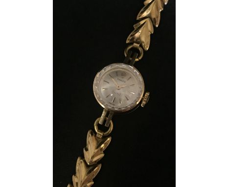 Rolex Orchid, a ladies 22ct gold vintage wristwatch, back plate No.932097.