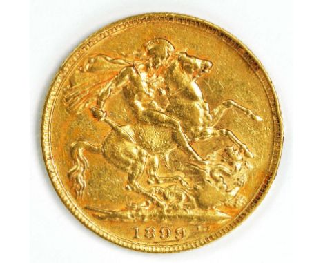 GOLD COIN.  SOVEREIGN 1899