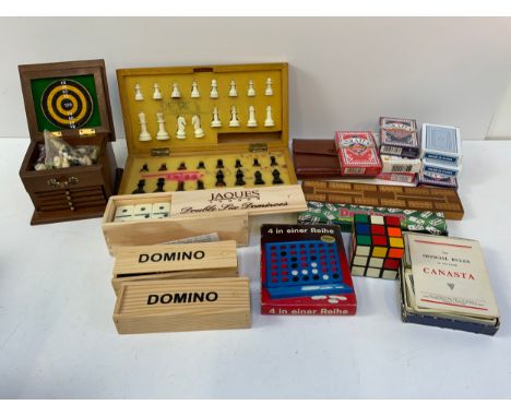 Playing Cards, Dominoes and Cribbage Board etc 