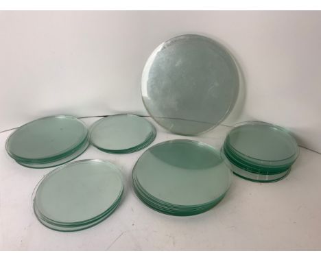 Quantity of Flat Clock Glass - 7 1/2 to 5" 