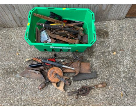 Crate of Old Tools 