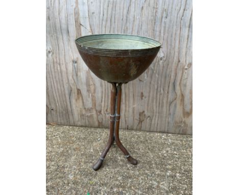 Copper Planter - 53cm High 