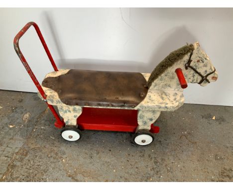 Vintage Child's Ride on Horse 