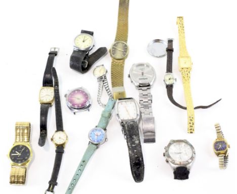 A collection of watches, including examples by Avia, Rotary, Timex and more, of assorted styles and designs