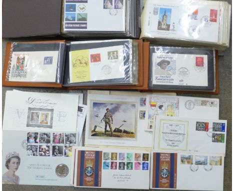 A collection of stamps first day covers, mainly 1960's and 1970's 