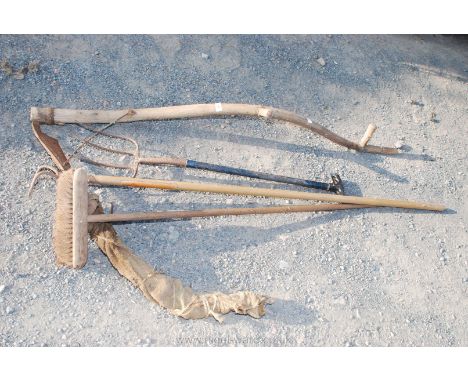 Scythe, fork, hoe etc