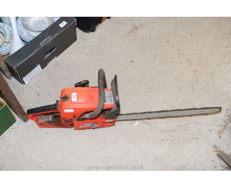 Husqvarna 395xp chainsaw.