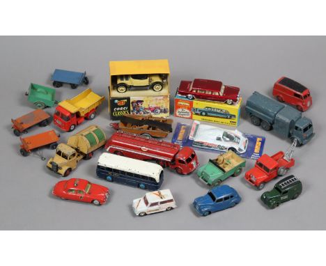 A Corgi die-cast scale model “Mercedes Benz 600 Pullman” (No. 247); a ditto model  “Jaguar X JR9” car, with original packagin
