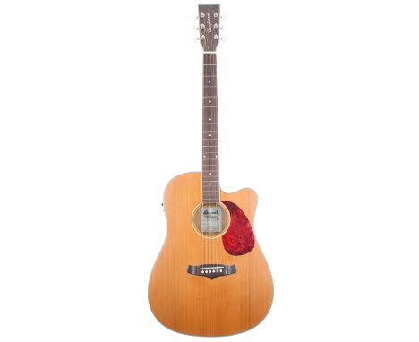 Tanglewood Evolution TW28CSN CE electro-acoustic guitar, made in China; Back and sides: laminated mahogany; Top: cedar, vario