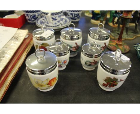 Selection of Royal Worcester Egg Coddlers
