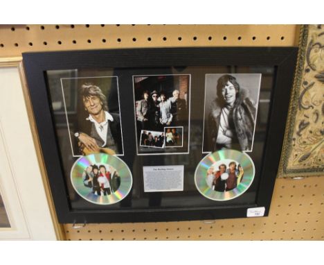 The Rolling Stones CD Picture- Framed