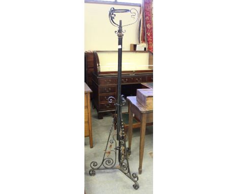 Wrought Iron Standard Lamp