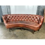 Leather Crescent Sofa From Marcus Wareing Restaurant