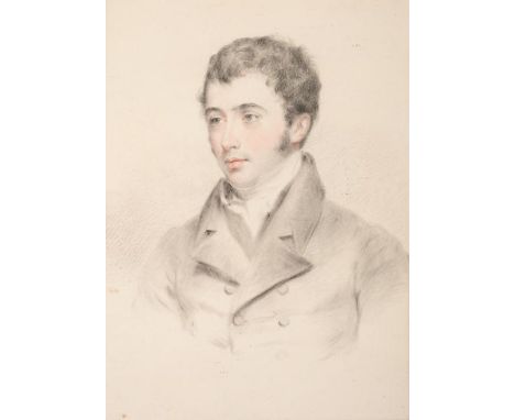 Attributed to Sir Thomas Lawrence PRA (1769-1830)  Portrait of a gentleman, head and shoulders, believed to be the artist Joh