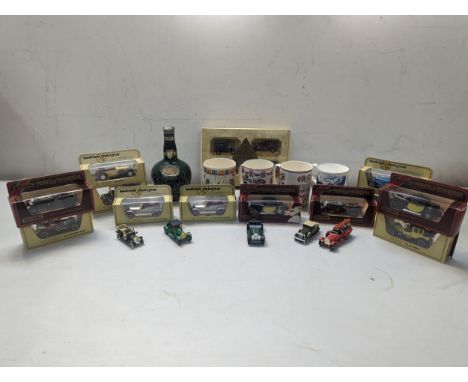 A mixed lot to include a collection of boxed and unboxed models of Yesteryear cars along with mixed ceramics to include three