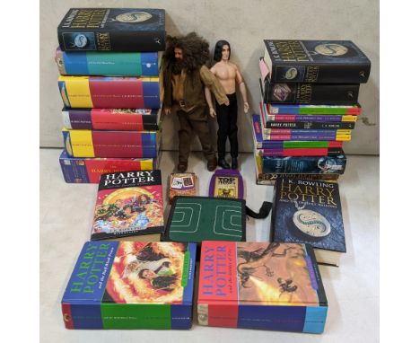 Eleven Harry Potter first edition books, other books, talking books, dolls and related items 
