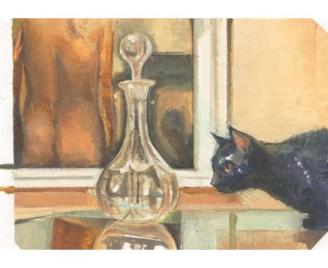 Celia Mora Secret Hunting, 2025 Oil on paper Signed on Verso 10 x 15cm (3¾ x 5¾ in.)
About 
Celia Mora is a Spanish painter l
