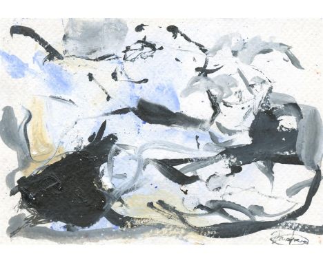 
	
		Darcy Brenna
		Beached Cry, 2025
		Acrylic and pigment on paper
		Signed on Verso
		10 x 15cm (3&#190; x 5&#190; in.)
		