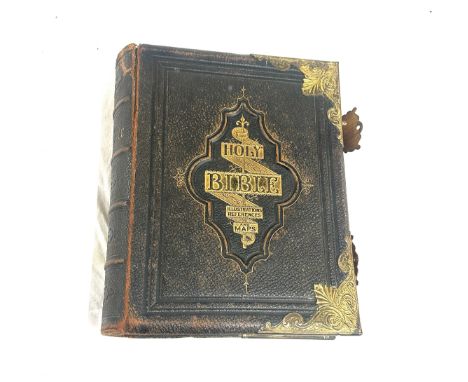 Vintage family Holy Bible