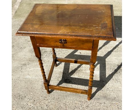 1 Drawer bobbin leg table