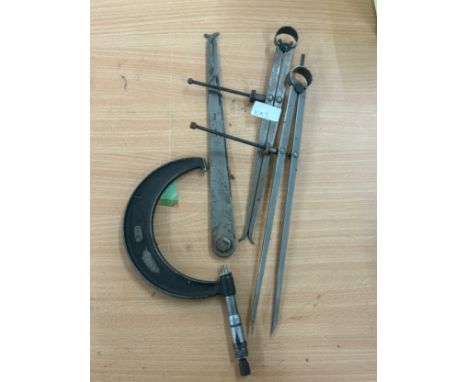 Selection of vintage tools includes g clap etc