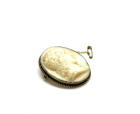 Vintage cameo brooch