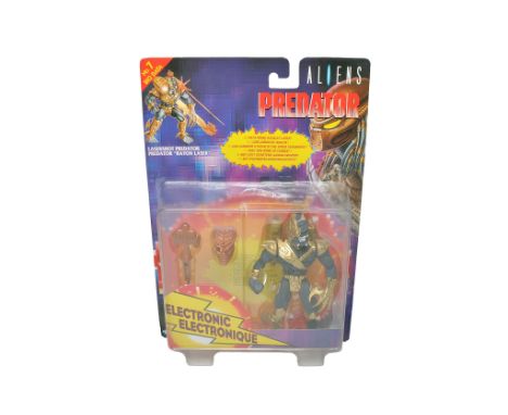 Kenner Action Figures comprising Aliens / Predator No. 7. Factory sealed on very good card.