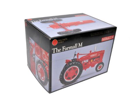 Ertl 1/16 diecast farm model issue comprising Precision Series Farmall M Tractor. Excellent with no obvious sign of fault, in