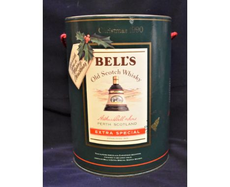 Bell's Christmas 1990. Bell's annual Christmas decanter releases were much anticipated. This is the 1990 edition of the serie