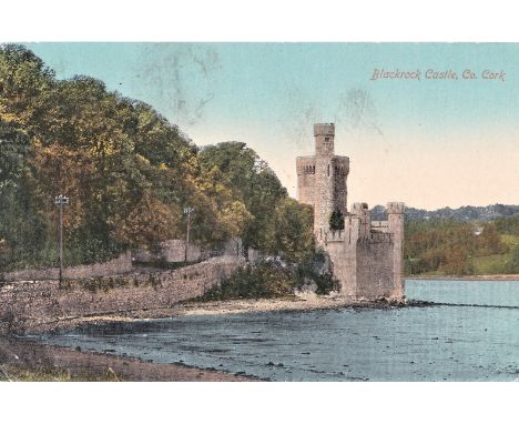 Ballinvonear Camp Buttevant, 'd' ring cancels 1919 on postcard. Quite scarce