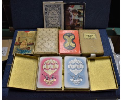 Playing Cards (7) Packs all in good condition, includes Famous views of Hong Kong, Truman 1666, Muir-Hill Model LH/I Loader, 