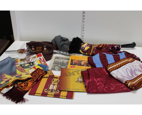 A large collection of Bradford City Football Club Ephemera 