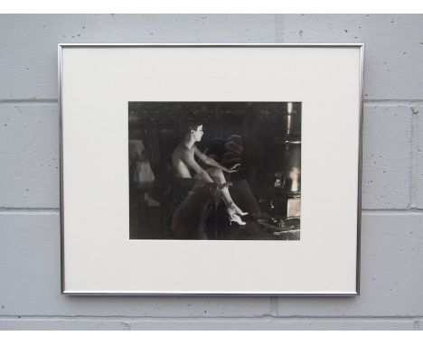 A framed and glazed National Portrait Gallery edition James Abbe (1883-1973) photographic print on Portriga paper, Bessie Lov