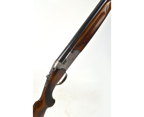 *Section 2 Shotgun licence required* P. BERRETA; a BL-4 12bore over under single trigger ejector shotgun, with chequered waln