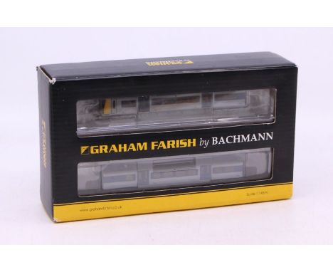 Graham Farish: A boxed Bachmann for Graham Farish, N Gauge, Class 350/1 Desiro EMU 350111 'Apollo' Silverlink (Unbranded), Re