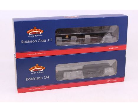 Bachmann: A boxed Bachmann, OO Gauge, Robinson O4 63598 BR Black Early Emblem (Weathered), locomotive and tender, Reference 3