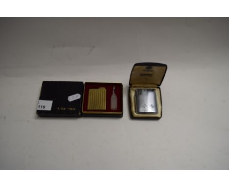 RONSON LIGHTER AND A CORONA CIGARETTE LIGHTER