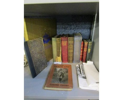 A selection of books to include The Doll's Day by Carine Cadby, Mills and Boon Ltd 3rd Ed 1918, Sex Mythology including an Ac