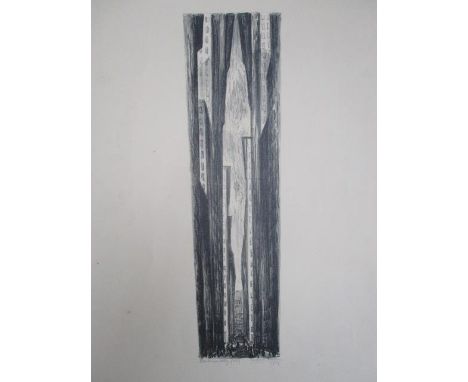 Adriaan Lubbers - 'Exchange Alley (64)' lithograph signed and dated 1929, titled and numbered, 22" x 15" overall, unframed 