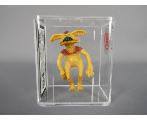 Star Wars - A loose vintage and graded 1983 Star Wars ROTJ 3 3/4 action figure 'Salacious Crumb'. The figure is UK Graded at 