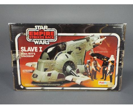 Star Wars, Palitoy - A boxed vintage Palitoy Star Wars TESB 'Slave I Boba Fett's Slaveship'. The boxed model has been stored 