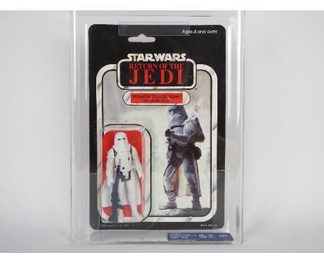 Star Wars, Palitoy - A graded Palitoy 1983 Star Wars ROTJ 'Imperial Stormtrooper (Hoth Battle Gear)' 3 3/4"action figure. The