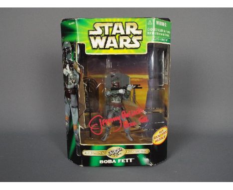 Star Wars, Hasbro - A rare boxed Hasbro 2000 Star Wars Special 300th Edition 3 3/4 inch action figure 'Boba Fett'. The figure