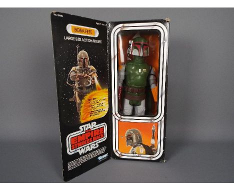 Star Wars, Kenner - A boxed, vintage Boba Fett Large Size Action Figure with poseable limbs, with backpack, cape, gun, two in